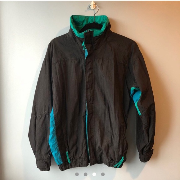 Black 90s Windbreaker - Picture 3 of 3